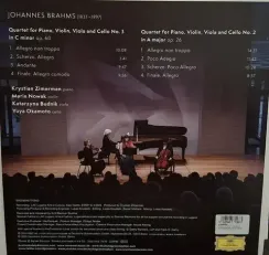 Zimerman, Krystian; Nowak, Maria; Budnik, Katarzyna; Okamoto, Yuya Brahms - Piano Quartets Nos.2 & 3 - 2LP