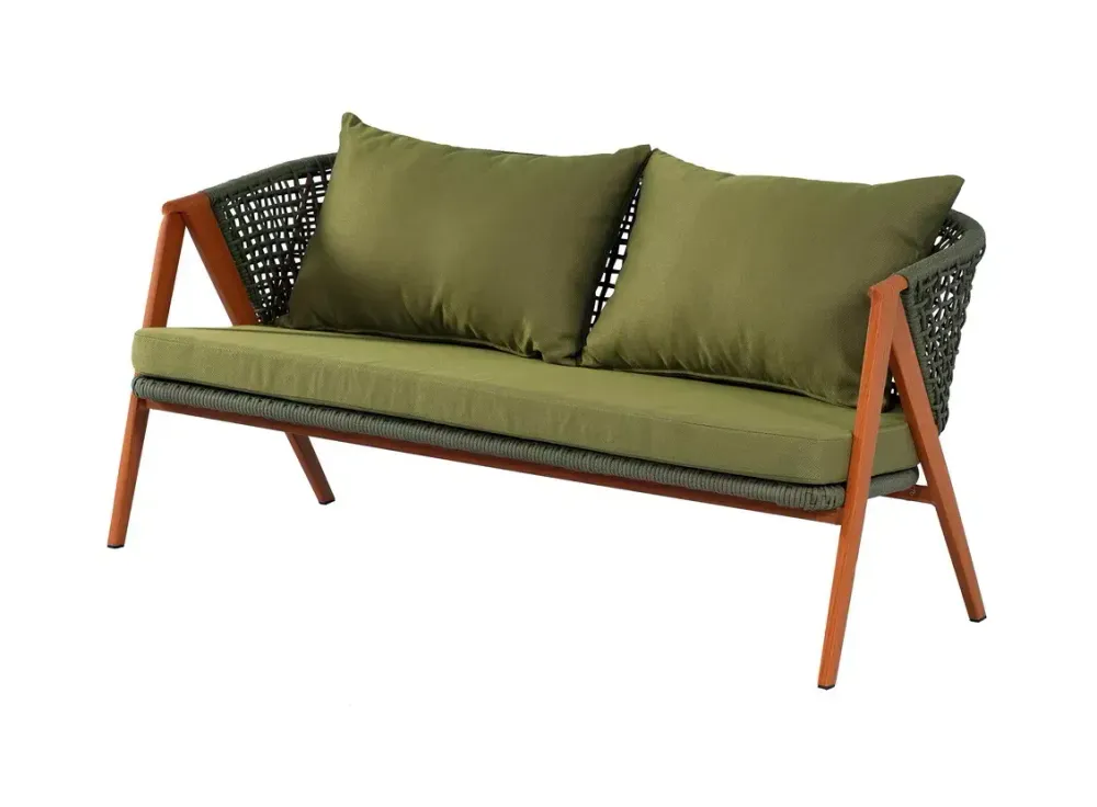 "Амстердам" комплект садовый для лаунж-зоны, цвет зеленый