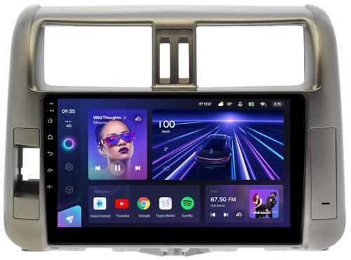 Магнитола для Toyota Land Cruiser Prado 150 2009-2013 (рамка бронза) - Teyes CC3 Android 10, Быстрая, CarPlay, SIM-слот