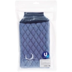 Мочалка - варежка мягкая «Premium - Toskatta», цвет синий, 24*15см (ZIP пакет)