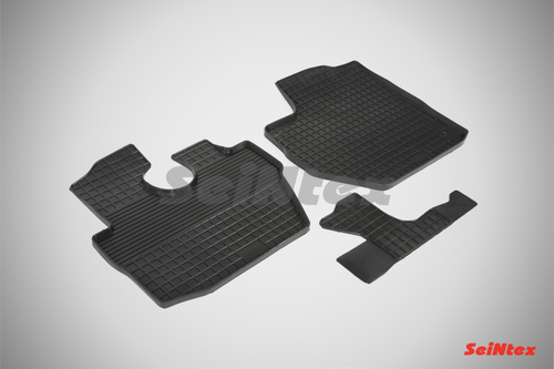 Резиновые коврики Сетка для коммерческого транспорта для Hyundai Porter II 2007-н.в., Seintex.84168