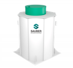 Станция глубокой биологической очистки
 Мультпласт СТ (Заубер) 10 вертикальный / 2000 л. в сутки / до 10 чел. / самотечный сброс / компрессорная аэрация (1740x1740x2410см;200кг;) - арт.552039