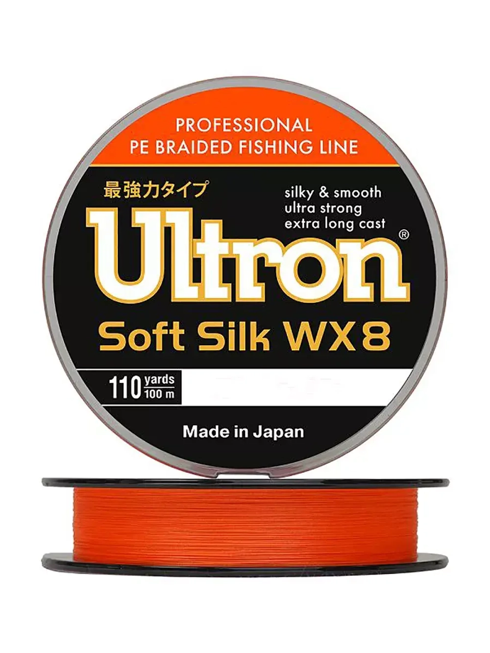 Плетеный шнур для рыбалки WX 8 Soft Silk 0,25 мм, 22,0 кг