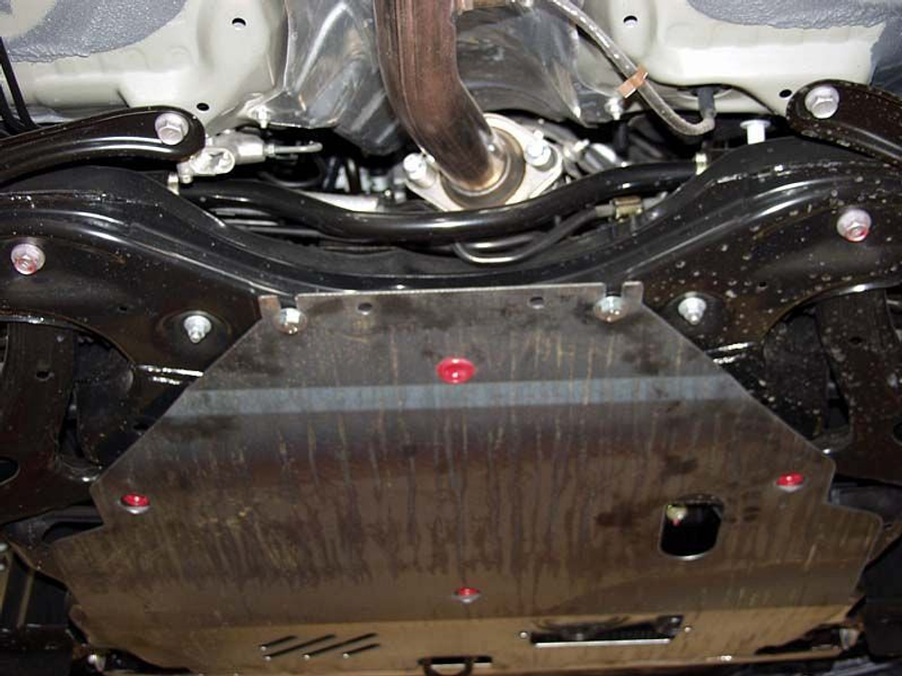 Защита картера и КПП Sheriff для Toyota Corolla Verso 2001-2009 арт.24.0743