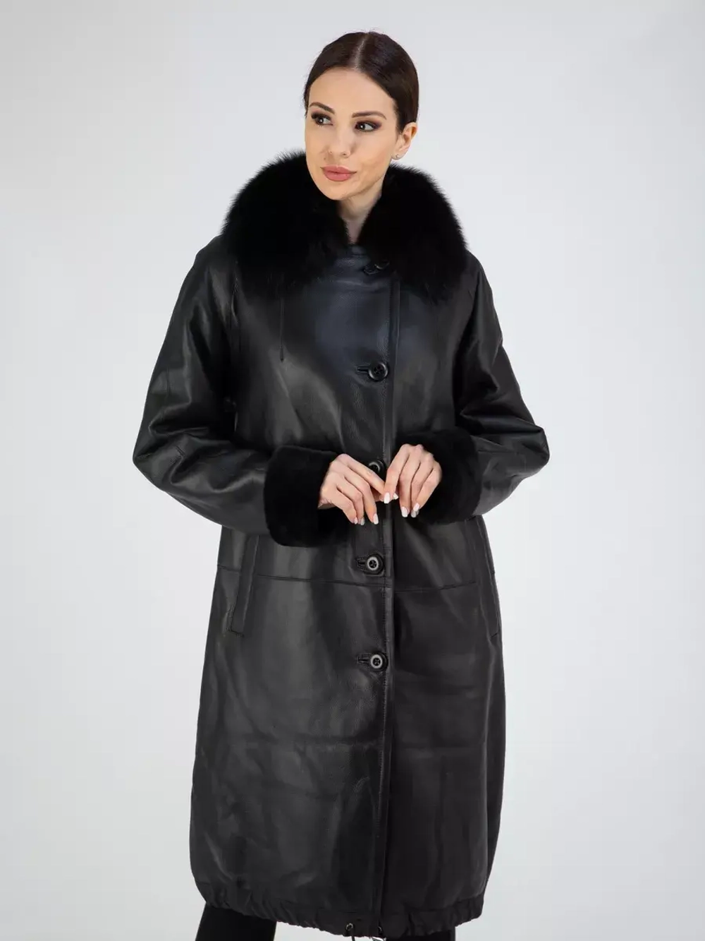 Дубленка зимняя натуральная Турция