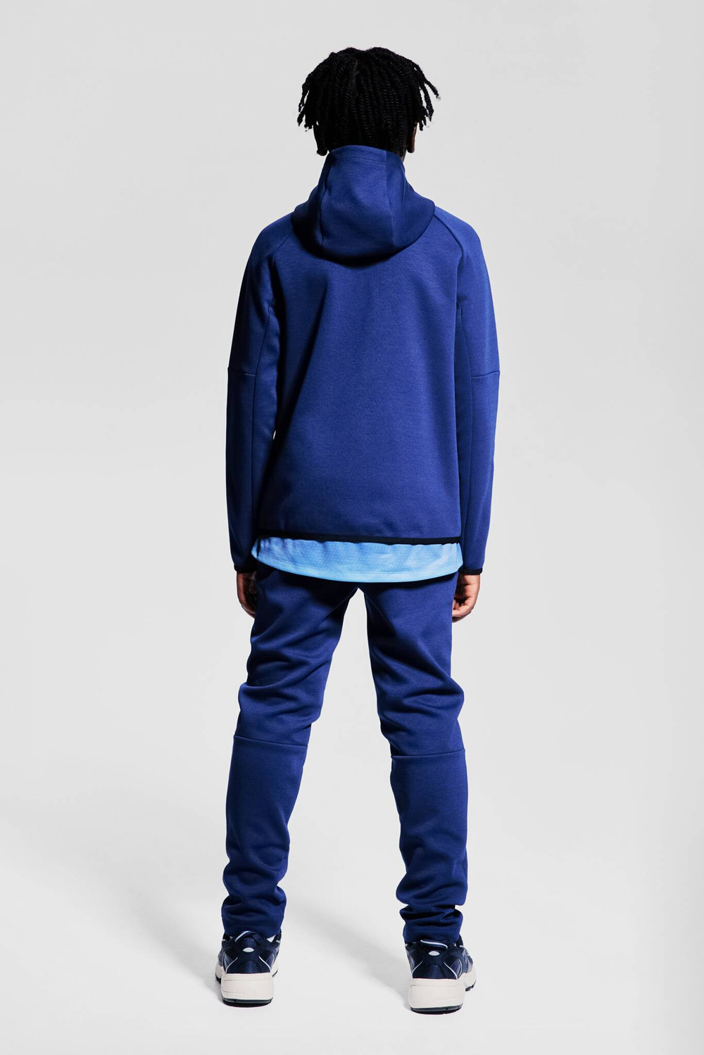 H&M Спортивная толстовка на молнии DryMove, темно-синий