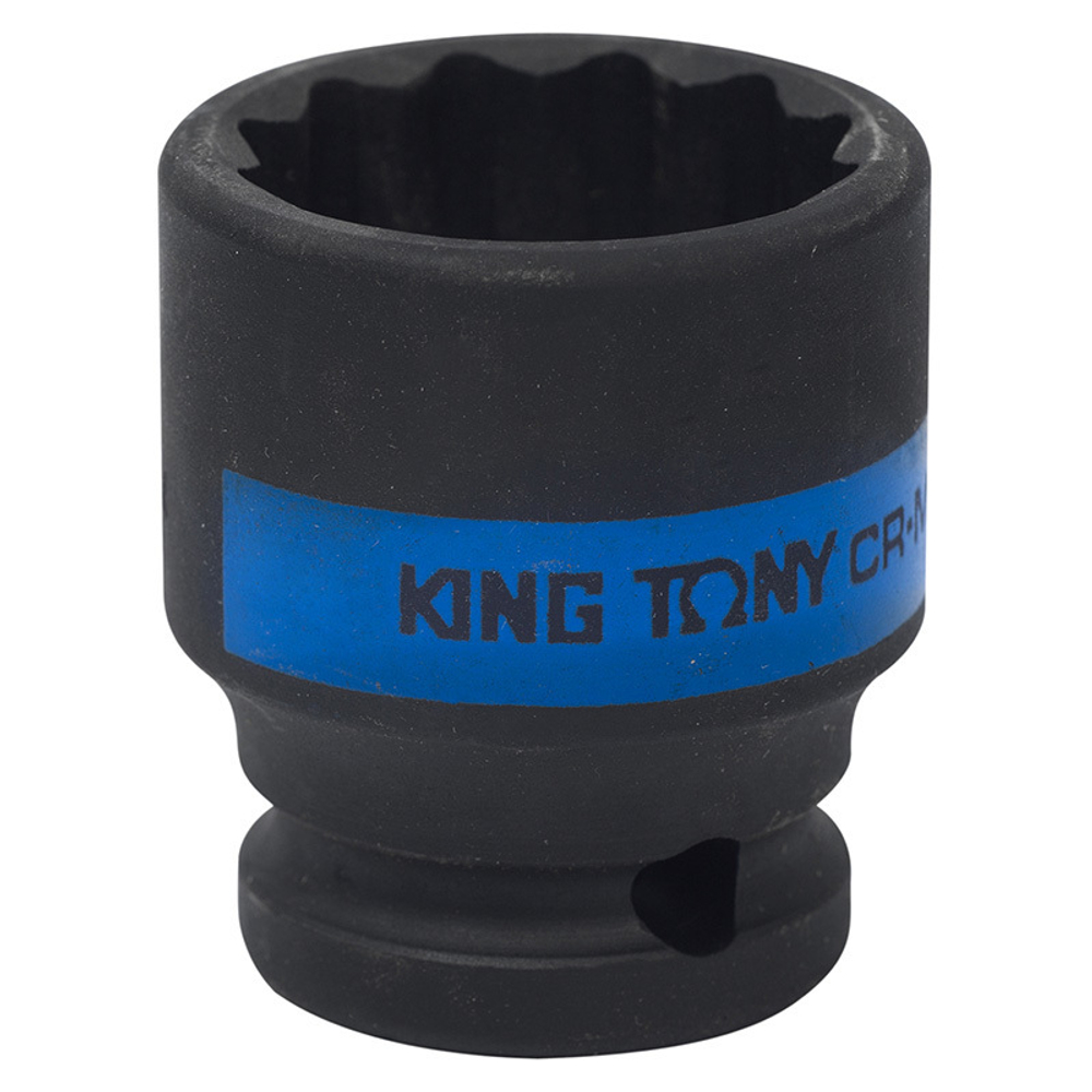 KING TONY (453024M) Головка торцевая ударная двенадцатигранная 1/2", 24 мм