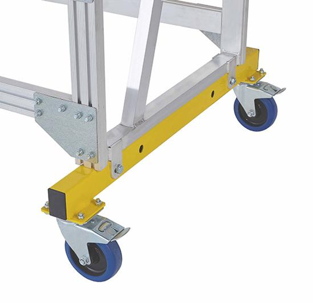 Вышка - стремянка разборная на колесах (300кг+150кг) MEGAL ВС3-3.5