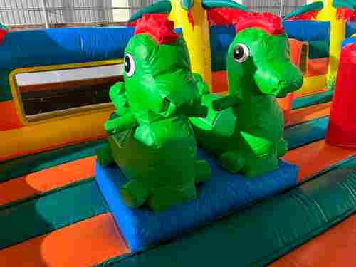 Коммерческий надувной батут "Змей Горыныч 3"  3 модуля 18*10*9 м