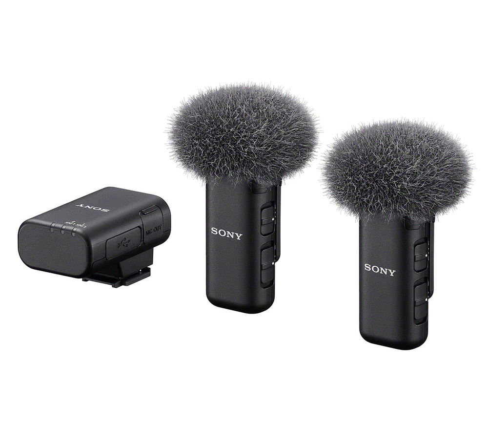 Беспроводная система Sony ECM-W3, Bluetooth 5.3 LC3plus, 2 микрофона, MI Shoe, 3.5 мм, USB-C