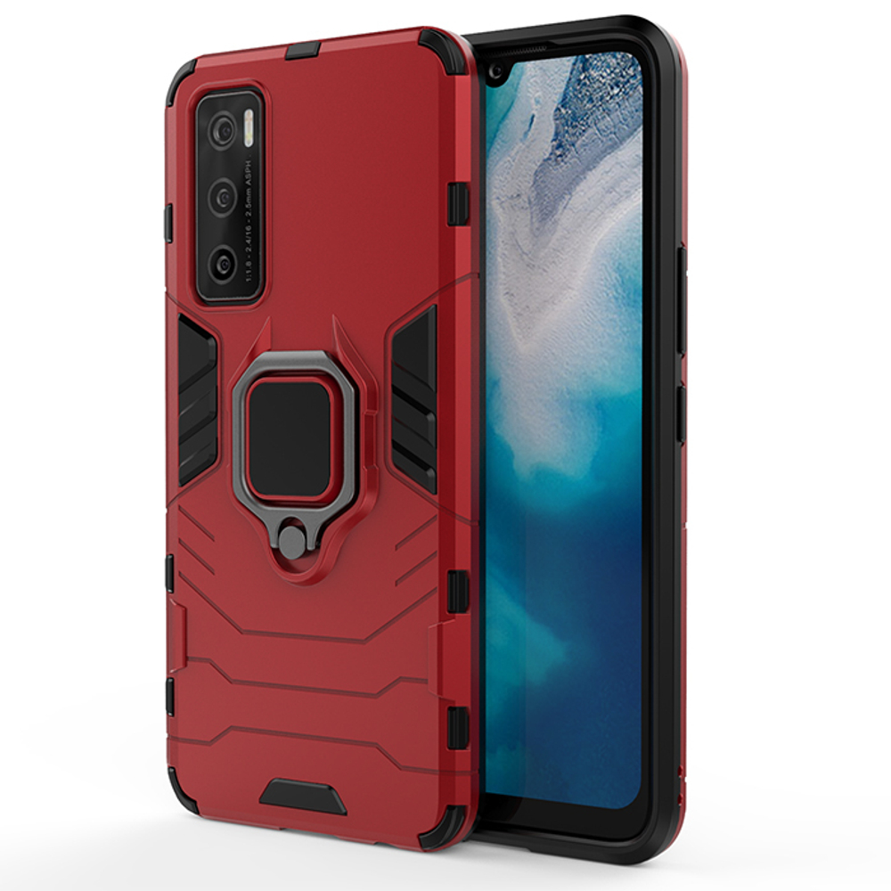 Противоударный чехол с кольцом Panther Case для Vivo V20 SE