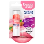 Фитокосметик Бальзам для губ с оттенком нежный розовый «Beauty Visage» 3,6г