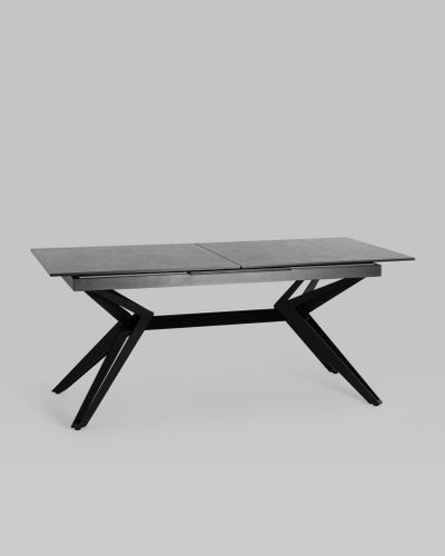 Стол обеденный Олимпия раскладной 180-230*90 керамика темная