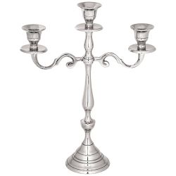 ПОДСВЕЧНИК НА 3 СВЕЧИ. ВЫСОТА=31 СМ. (КОР=24ШТ.)