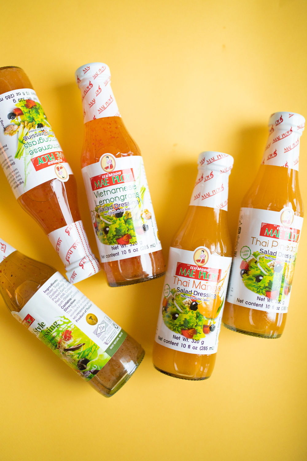 Набор соусов APICO BOX №8"Ассорти тайских соусов", подарочный набор MAE PLOY 5 шт, Новогодний подарок