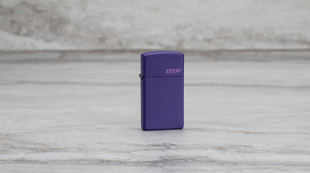 Зажигалка Slim® Purple Matte ZIPPO 1637ZL