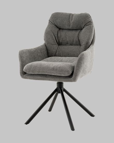 Стул Ральфио букле серый