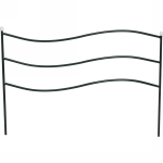 Заборчик садовый «Флаг» 45*67*335см (5 деталей)