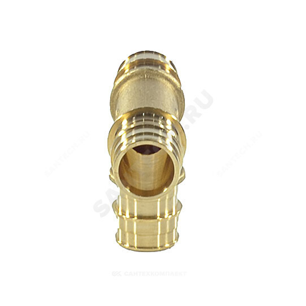 Тройник для PE-X труб радиальный латунь Дн 16 GX150 Giacomini GX150Y003