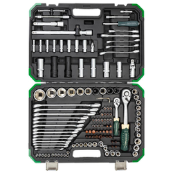 Набор инструментов 125+6пр. 1/4'', 3/8'', 1/2'' (6гр.) RockFORCE RF-41252-5 Premium