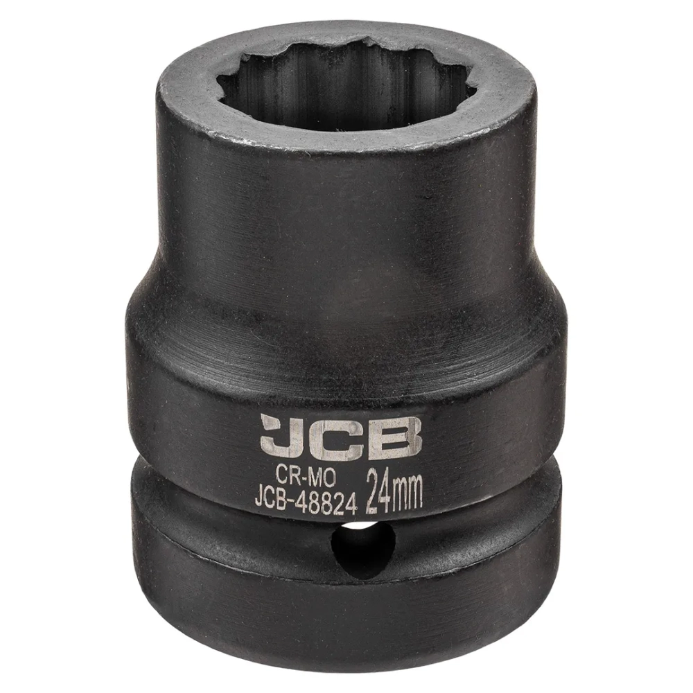 Головка ударная 24мм (12гр.), 1'' JCB JCB-48824