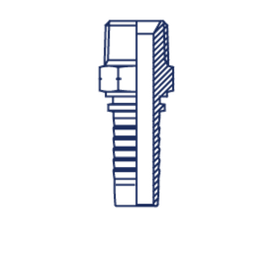 Фитинг DN 25 NPTF 1