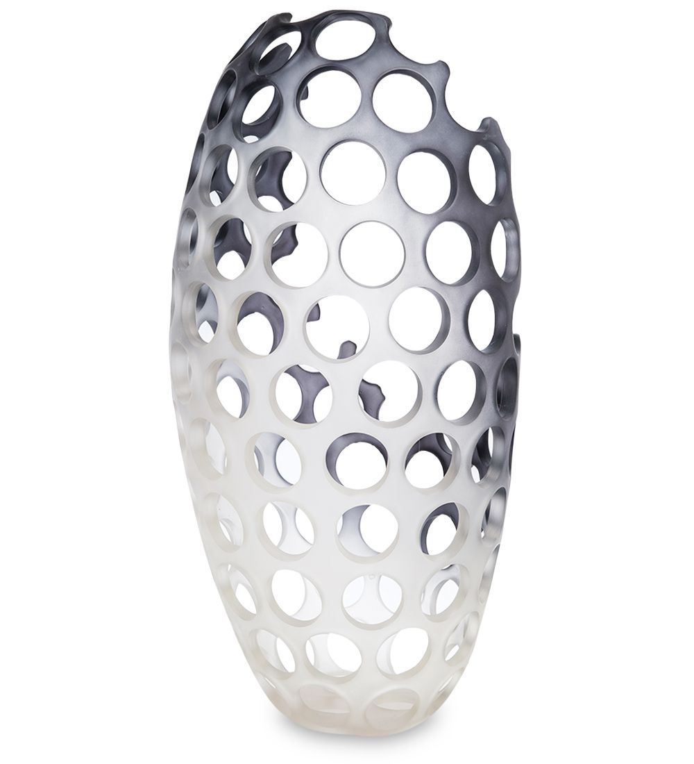 BMB- 70 Ваза «Перфора Черный Омбре»