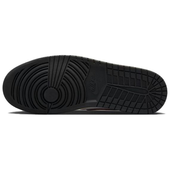 Jordan Air Jordan 1 Винтажные баскетбольные кроссовки High Топ Чёрно-синий Мужские