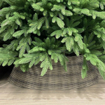 Корзина под ёлку из ротанга с чехлом