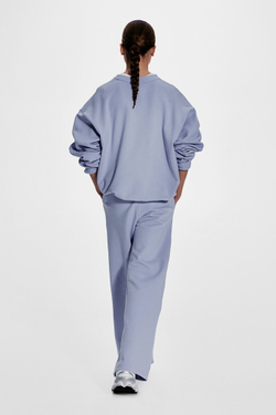 H&M Спортивная толстовка, светло-голубой