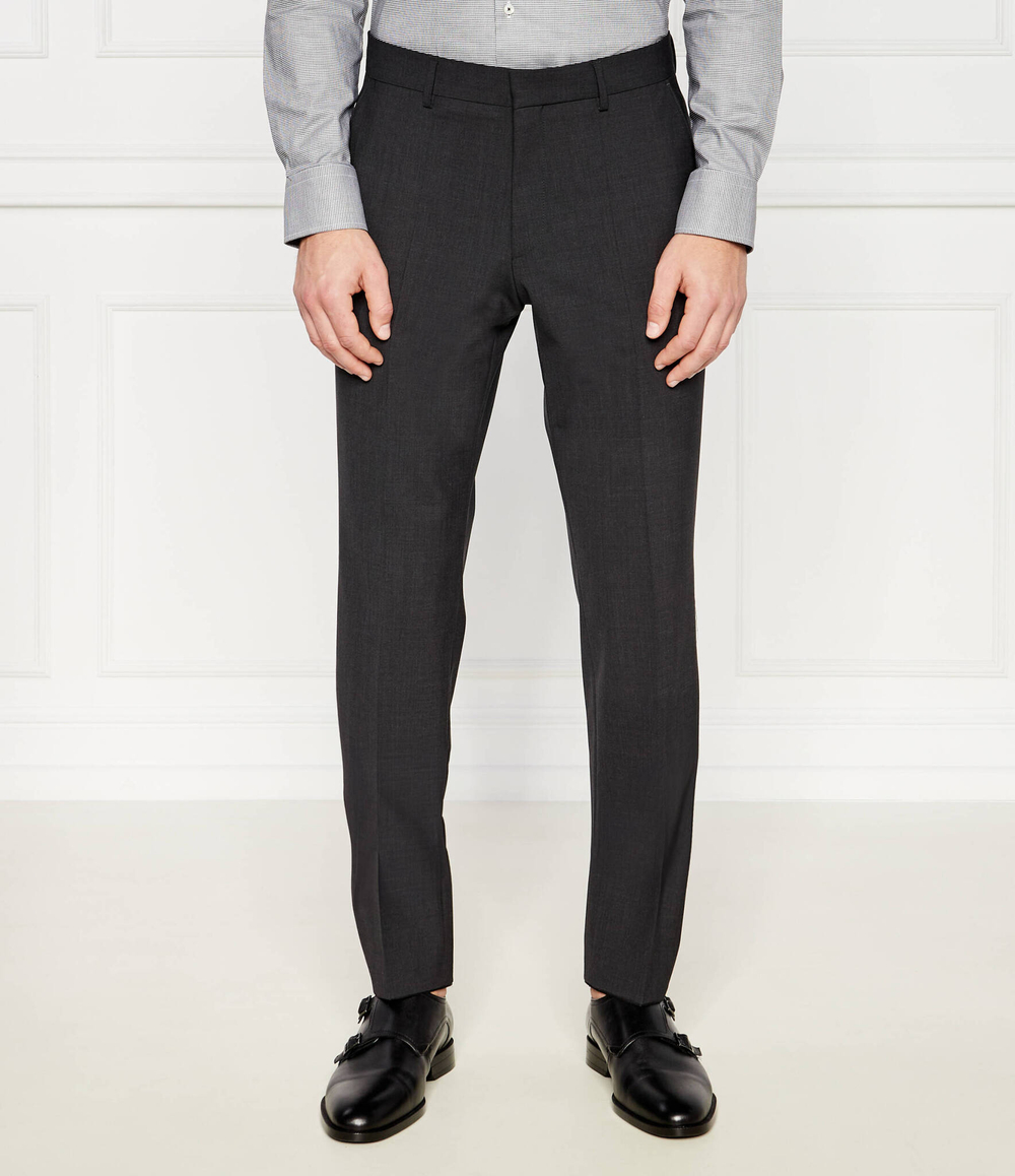 хлопковое штаны h-lenon-mm-224 BOSS BLACK - черный(50480544)