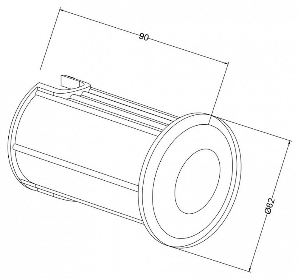 Встраиваемый в дорогу светильник Maytoni Flash O044DL-L1S3K3