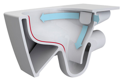 Подвесной безободковый унитаз Vitra S20, Rim-Ex с сиденьем микролифт