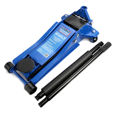 AE&T (T31703) Домкрат подкатной 3 тонны, профессиональный низкопрофильный двухнасосный