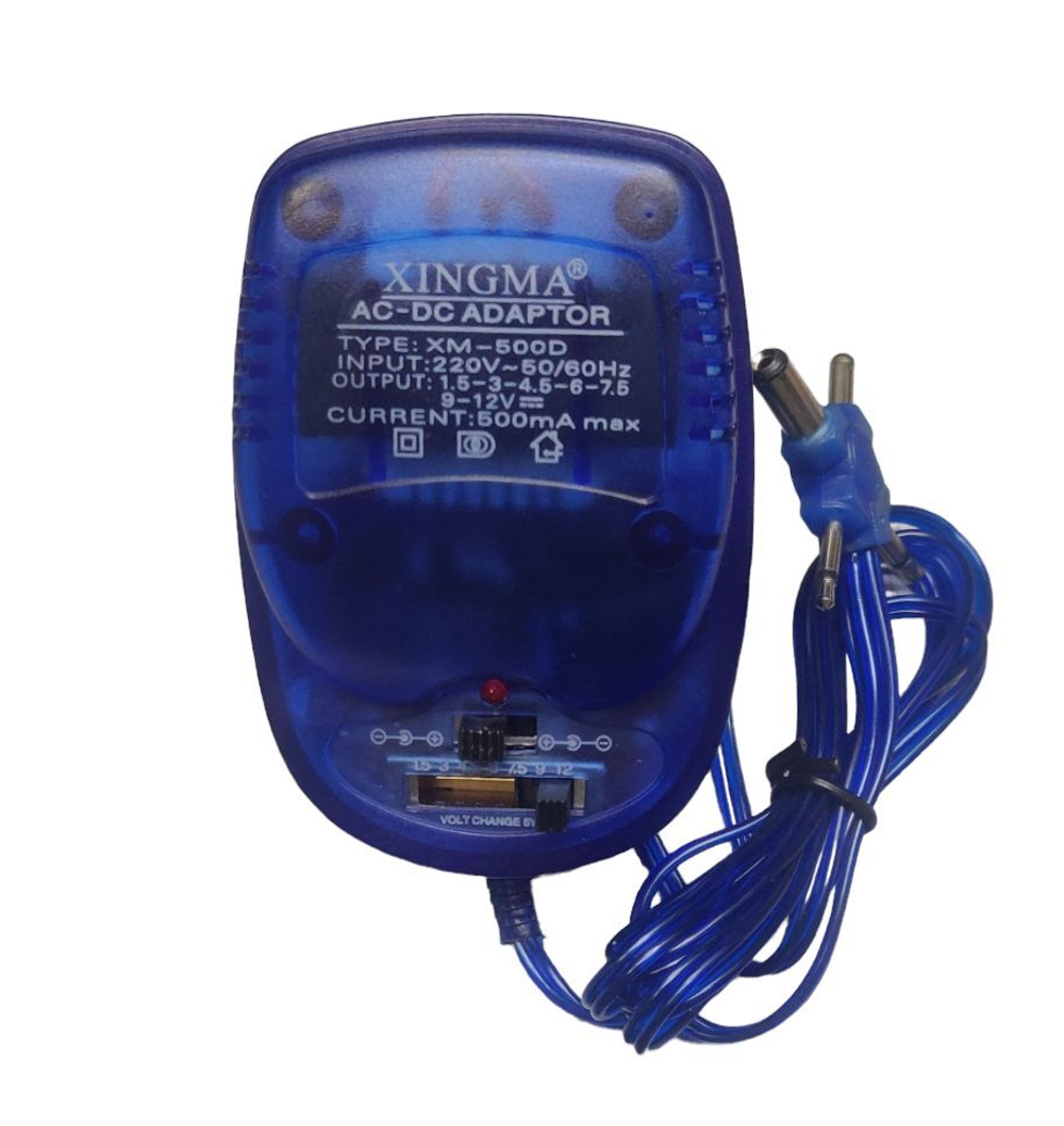 Блок питания универсальный Xingma XM-500D (адаптер) универсальный 1.5-12V 1A