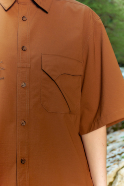 Рубашка Called a Garment Hikercore Shirt "Bear Brown"