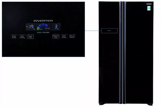 Холодильник Side-By-Side Hitachi R-S 702 PU0 GBK