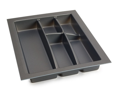 Dirks Лоток LINE для столовых приборов, ширина фасада 400 мм, 318х473х56 мм, антрацит
