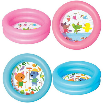 Бассейн надувной круглый 61*15 см Round 2-Ring Kiddie Bestway (51061)