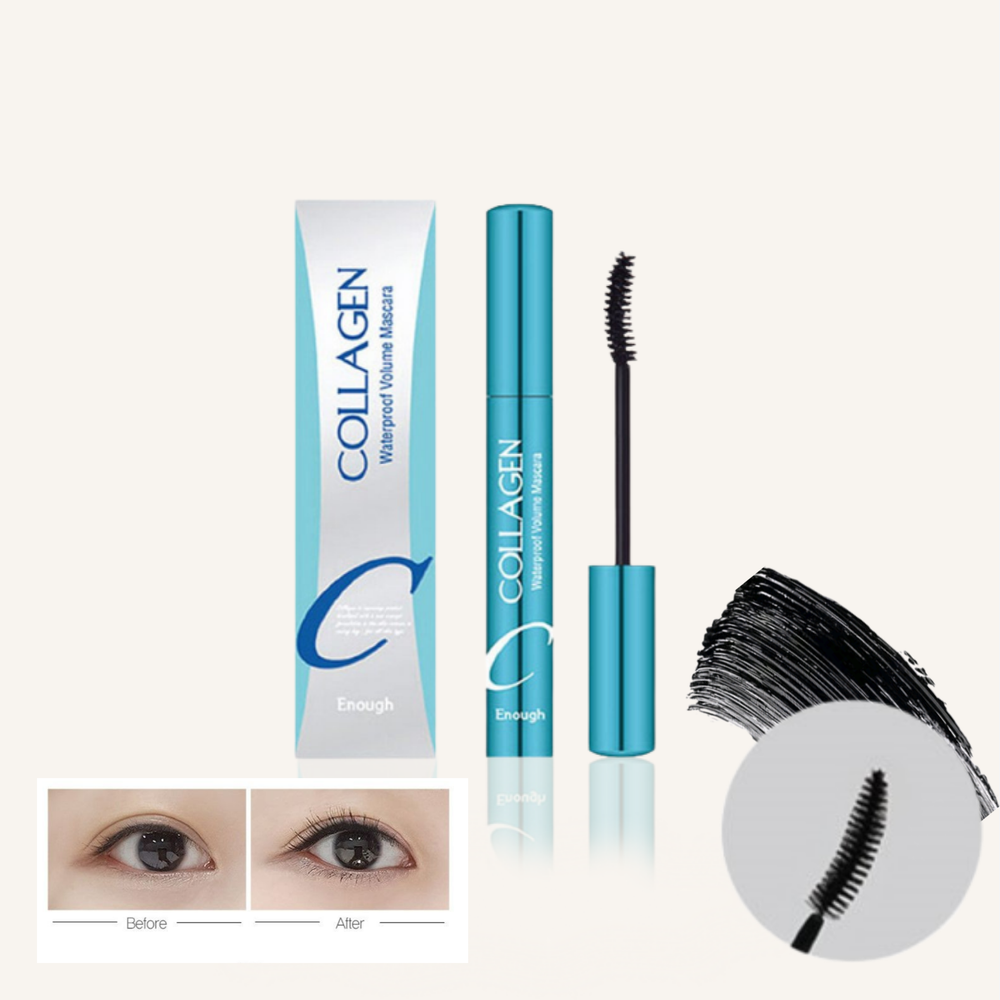 ENOUGH Тушь для ресниц с коллагеном водостойкая Collagen Waterproof Volume Mascara 9мл
