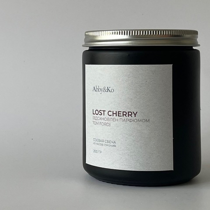 Cвеча Lost cherry вдохновленная парфюмом Tom Ford (200 гр)