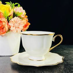 Lenardi 205-574 Чайный набор 12пр. 250 мл MAGNOLIA GOLD в под.уп.(х6)Фарфор