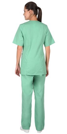 Костюм женский "Сириус-Женева" (с. мята/т.зеленый)