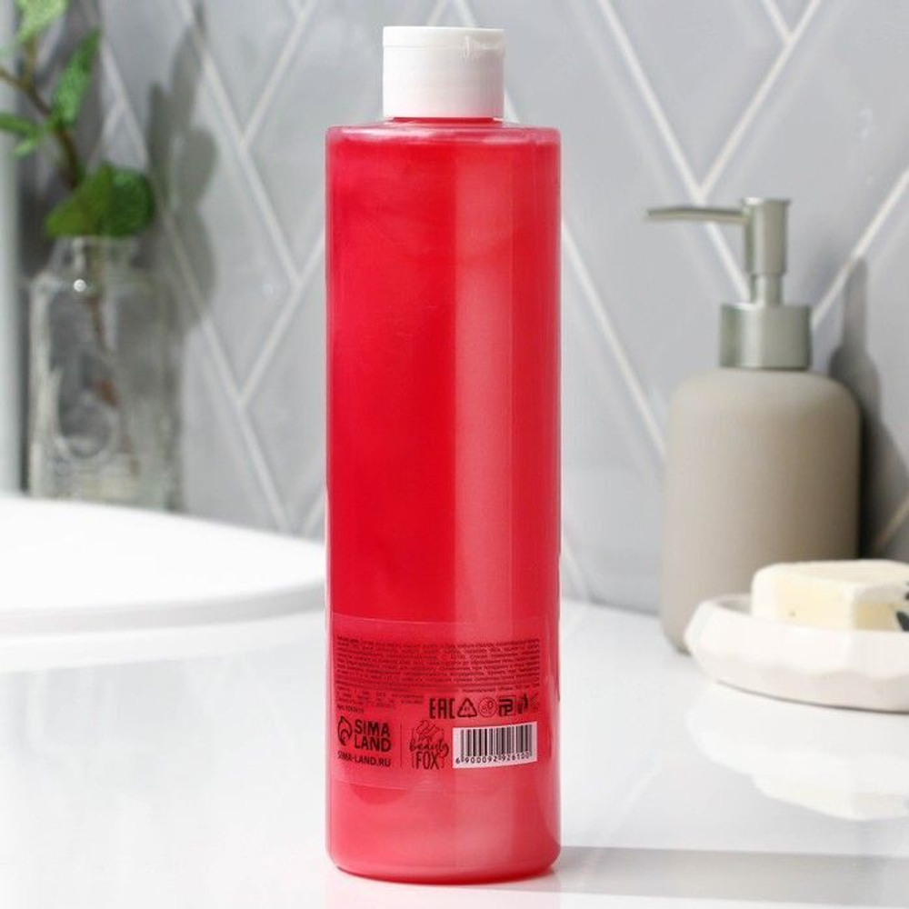 Гель для душа «Девочка-Огонь» с ароматом бабл-гам - 500 мл. (Цвет: не задано)