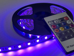Светодиодная лента RGB 14.4Вт 12В IP20 3M с пультом управления