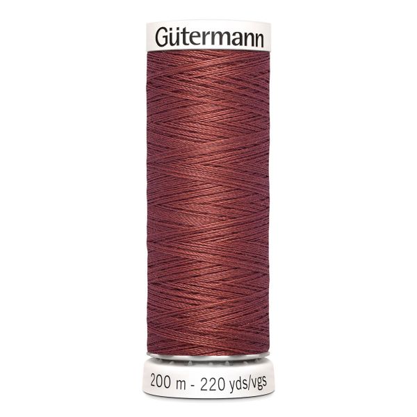 Нитки универсальные Gutermann Sew-all 100 (200 метров), 5 кат. | 461 розово-серо-коричневый