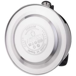 ЧАЙНИК AGNESS СО СВИСТКОМ, 3,0 Л И СКЛАДЫВАЮЩЕЙСЯ РУЧКОЙ