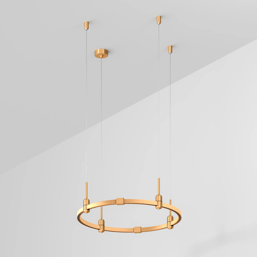 Основание ART-APRIORI-ROUND-HANG-R600 (GD) (Arlight, IP20 Металл, 3 года) 048472