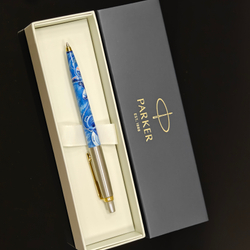 Ручка Parker "Открытый космос. Космонавт СССР " с ручной росписью Палех