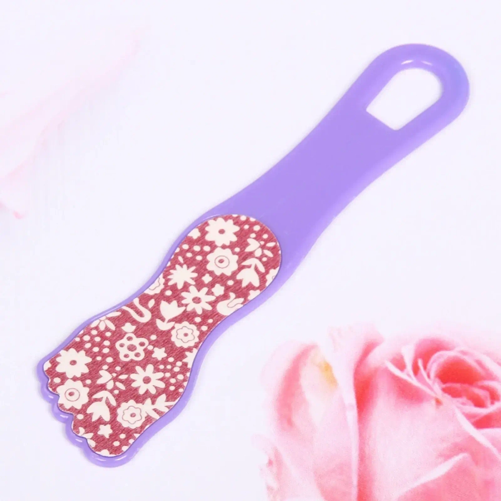 Шлифовка для ног двухсторонняя «Manicure set», цвет микс, 17см